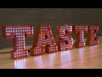 تابلو لاس وگاسی حروف برجسته تابلو لاس وگاسی حروف برجسته